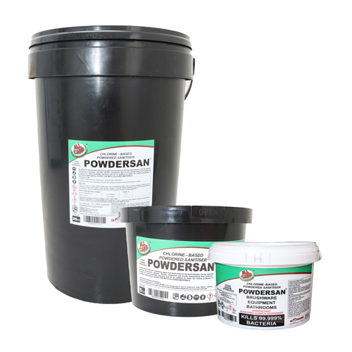 Chlorine–Based Powdered Sanitiser