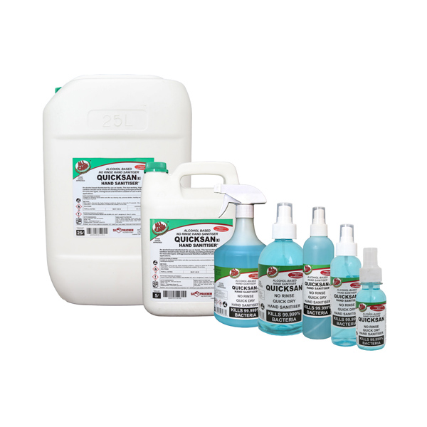 hand sanitiser and disinfectant