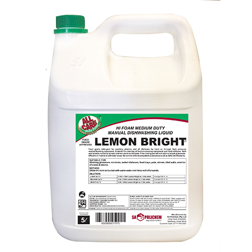 Lemon Bright Dishwashing Liquid