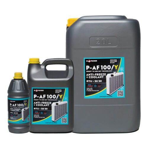 P-AF 100 READY TO USE OAT TECHNOLOGY 50/50 COOLANT & ANTIFREEZE – YELLOW