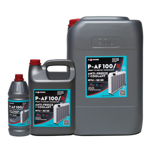 P-AF 100 READY TO USE OAT TECHNOLOGY 50/50 COOLANT & ANTIFREEZE – RED