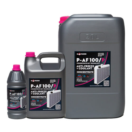 P-AF 100 CONCENTRATE OAT TECHNOLOGY COOLANT & ANTIFREEZE – PINK