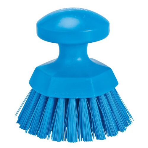 Vikan Round Scrub Brush Hard 110mm